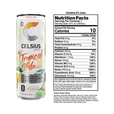 Celsuis Tropical Vibe - 12 Oz - Image 3