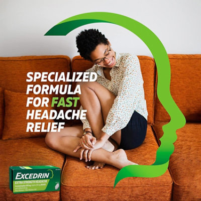 Excedin Pain Reliever Extra Strength Caplets - 24 Count - Image 2
