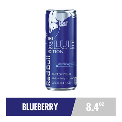 Red Bull Blue Edition Energy Drink Blueberry 80mg Caffeine - 8.4 Fl. Oz.