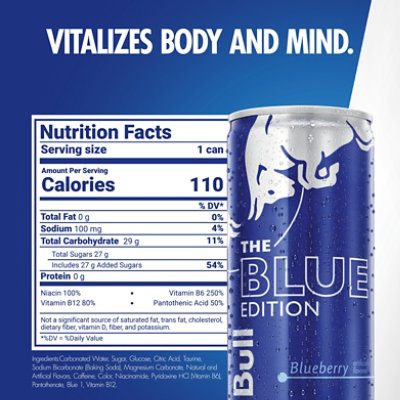 Red Bull Blueberry Energy Drink - 8.4 Fl. Oz. - Image 2