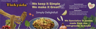 Tinkyada Pasta Joy Ready Brown Rice Pasta Fettuccini Style Pad Thai Bag - 14 Oz - Image 5