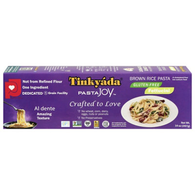 Tinkyada Pasta Joy Ready Brown Rice Pasta Fettuccini Style Pad Thai Bag - 14 Oz - Image 2