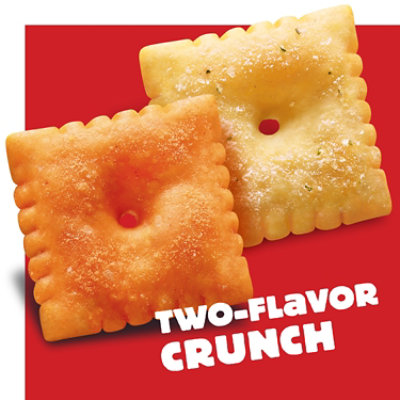 Cheez-It DUOZ Cheese Crackers Baked Snack Cheddar and Parmesan - 12.4 Oz - Image 4