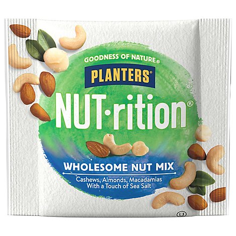 Planters NUT-rition Nut Mix Wholesome - 6-1.25 Oz