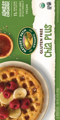 Nature's Path Organic Gluten Free Chia Plus Frozen Waffles - 7.4 Oz - Image 6