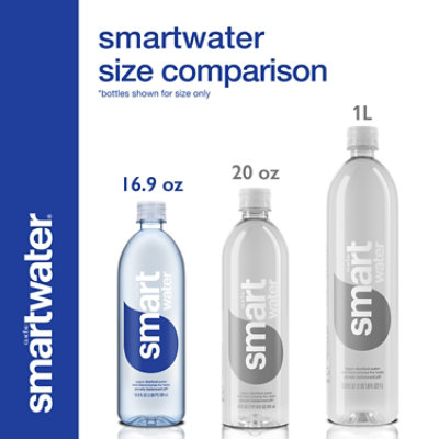 smartwater Water Vapor Distilled - 6-16.9 Fl. Oz. - Image 3