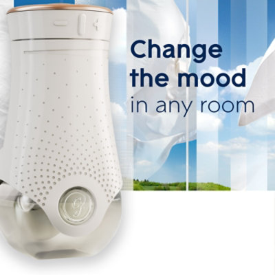 Glade Plugins Clean Linen Scented Oil Air Freshener Refill 3 Count - 1.34 Oz - Image 4