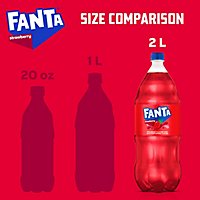Fanta Soda Pop Strawberry Flavored - 2 Liter - Image 1