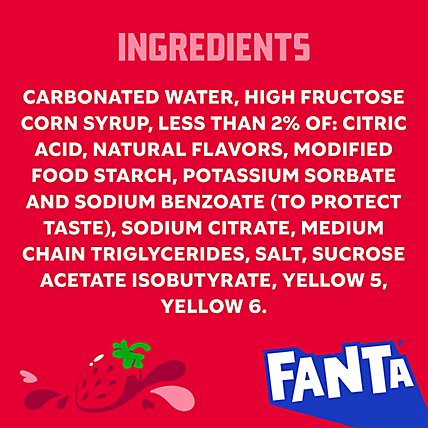 Fanta Soda Pop Strawberry Flavored - 2 Liter - Image 5