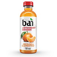 Bai Antioxidant Infusion Water Flavored Costa Rica Clementine - 18 Fl. Oz. - Image 1