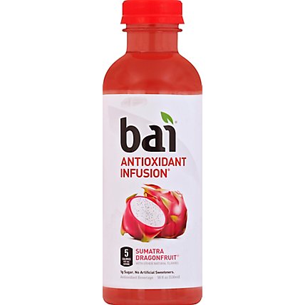 Bai Antioxidant Infusion Drink Sumatra Dragonfruit - 18 Fl. Oz. - Image 2