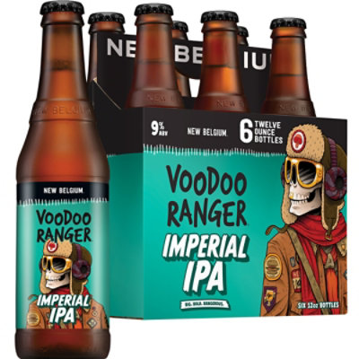 New Belgium Brewing Voodoo Ranger Imperial IPA Beer 9% ABV Bottles - 6-12 Fl. Oz. - Image 2