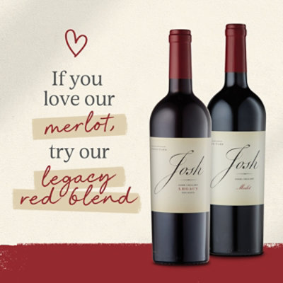 Josh Cellars Merlot - 750 Ml - Image 2