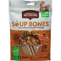 Rachael Ray Nutrish Chew Bones for Dogs Chicken and Veggies Flavor 3 Count - 6.3 Oz - Image 2