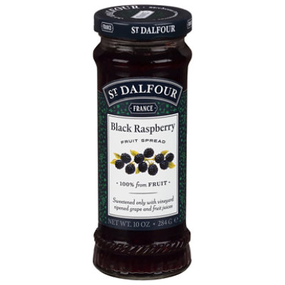 St. Dalfour Fruit Spread Deluxe Black Raspberry - 10 Oz