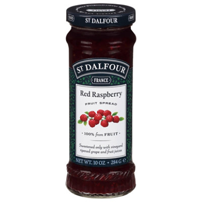 St. Dalfour Fruit Spread Deluxe Red Raspberry - 10 Oz - Image 3