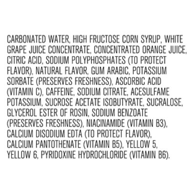 Mtn Dew Soda Kickstart Energizing Orange Citrus - 16 Fl. Oz. - Image 5