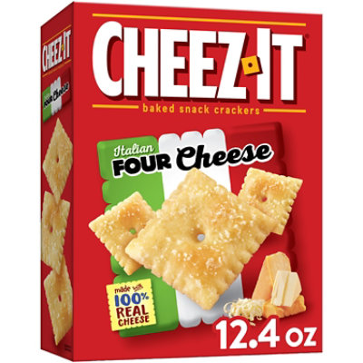 Cheez-It Cheese Crackers Baked Snack Italian Four Cheese - 12.4 Oz - Image 1