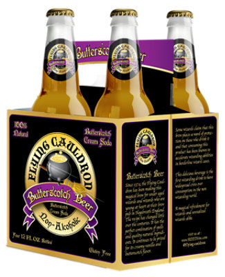 Flying Cauldron Soda Butterscotch Beer - 4-12 Fl. Oz.