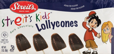 Streits Lollycones Dark Chocolate - 3 Oz - Image 2