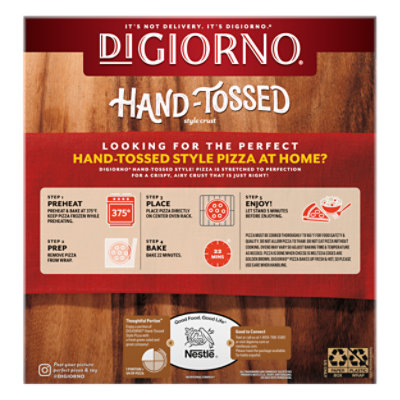 DiGiorno Supreme Hand Tossed Style Frozen Pizza Crust - 21.3 Oz - Image 2