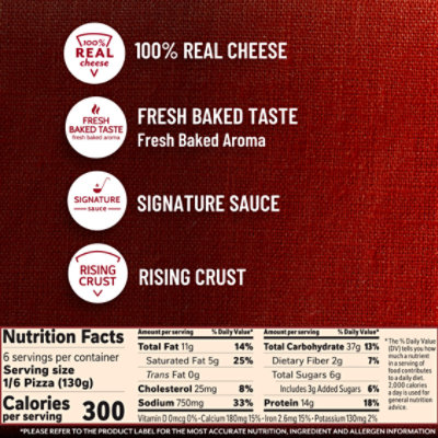 DiGiorno Pepperoni Rising Crust Frozen Pizza - 27.5 Oz - Image 5