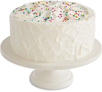 Bakery Cake White 10 Inch 2 Layer - Each