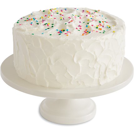Bakery Cake White 10 Inch 2 Layer - Each - Image 1