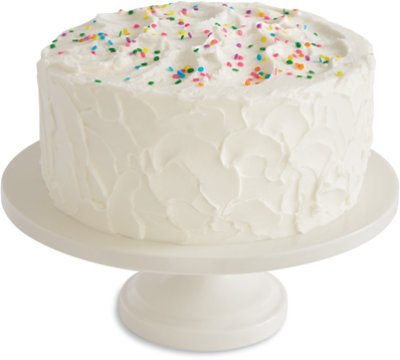 Bakery Cake White 10 Inch 2 Layer - Each - Image 1