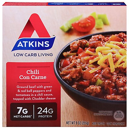 Atkins Chili Con Carne - 9 Oz