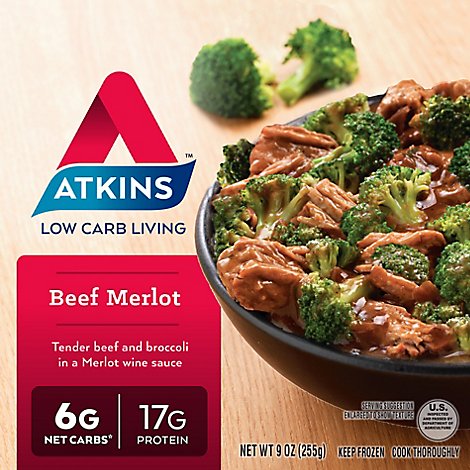 Atkins Merlot Beef - 9 Oz