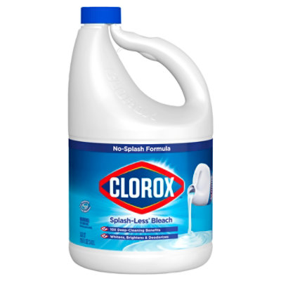 Clorox Bleach Concentrated Splash Less Regular Jug - 116 Fl. Oz. - Image 1