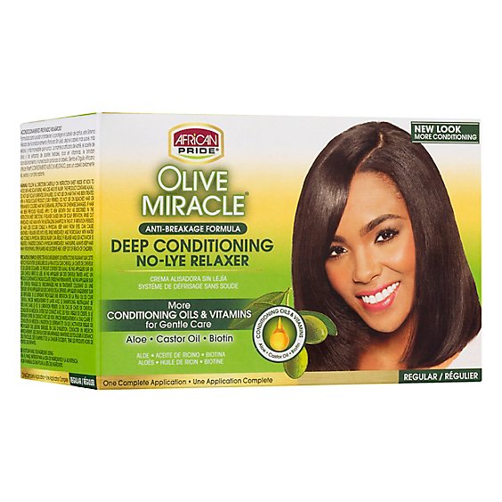 African Pride Hair Care No Lye Relaxer Regular - Each