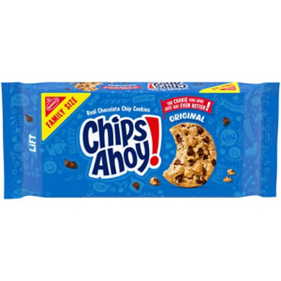 Chips Ahoy! Cookies Chocolate Chip Original Family Size - 18.2 Oz