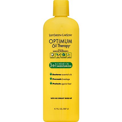 Optimum Oil Therapy Moisturizer 3-n-1 Creme Oil - 9.7 Fl. Oz. - Image 2