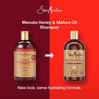 SheaMoisture Manuka Honey And Mafura Oil Intensive Hydration Shampoo - 13 Oz - Image 5
