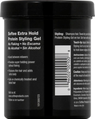 Softee Hair Care Protein Styling Gel - 8 Oz - Image 3