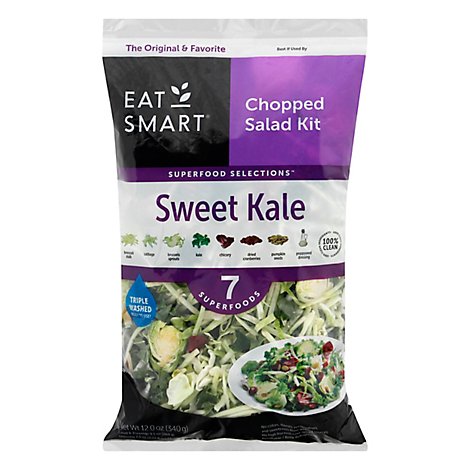 Eat Smart Vegetable Salad Kit Sweet Kale - 12 Oz