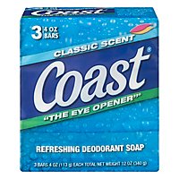 Coast Deodorant Soap Classic Scent - 3-4 Oz - Image 3
