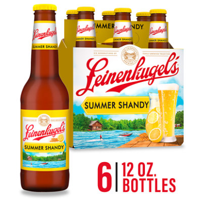 Leinenkugels Summer Shandy Craft Beer 4.2% ABV Bottles - 6-12 Fl. Oz. - Image 1