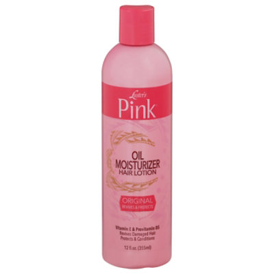 Lusters Hair Care Pink Oil Lotion Moisturizing 12 Fl. Oz. Safeway