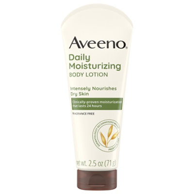 Aveeno Daily Moisturizing Body Lotion with Oat for Dry Skin - 2.5 Oz - Image 3