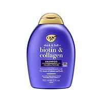 OGX Thick & Full Plus Biotin & Collagen Volumizing Shampoo - 13 Fl. Oz. - Image 2