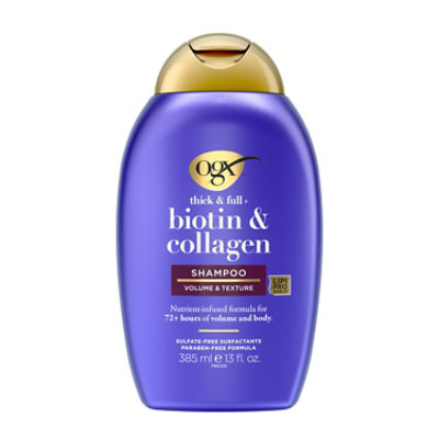 OGX Thick & Full + Biotin & Collagen Shampoo - 13 Fl. Oz. - Image 1