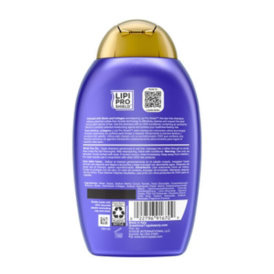 OGX Thick & Full + Biotin & Collagen Shampoo - 13 Fl. Oz. - Image 5