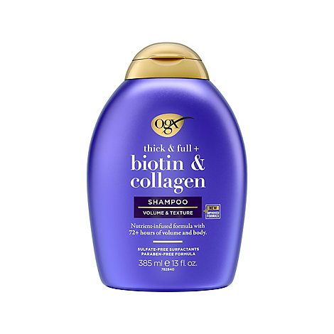 OGX Thick & Full Plus Biotin & Collagen Volumizing Shampoo - 13 Fl. Oz.