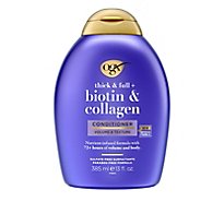 OGX Thick & Full Plus Biotin & Collagen Extra Strength Volumizing Conditioner - 13 Fl. Oz.