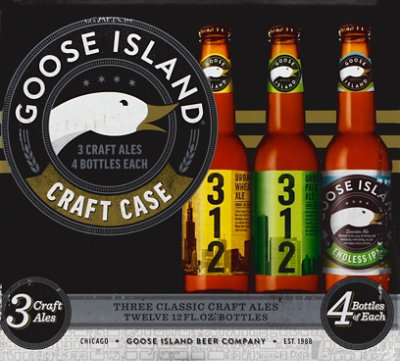 Goose Island Flight Pack Craft Beer Variety Pack Cans - 15-12 Fl. Oz. - Image 3