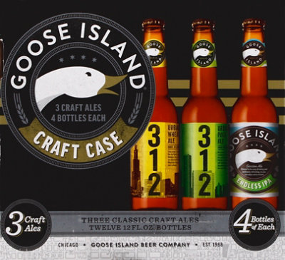 Goose Island Flight Pack Craft Beer Variety Pack Cans - 15-12 Fl. Oz. - Image 2