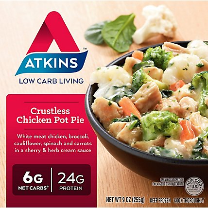 Atkins Pot Pie Crustless Chicken - 9 Oz - Image 2